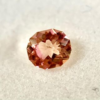 隠れバイカラー💕トルマリン0.20ct✨8/7梅干しライブご紹介作品(各種パーツ)