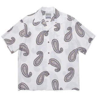 WACKO MARIA x BUDSPOOL ペイズリー 白 M-eastgate.mk