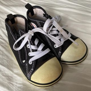 コンバース(CONVERSE)のコンバース　キッズスニーカー　ハイカット　ブラック(スニーカー)