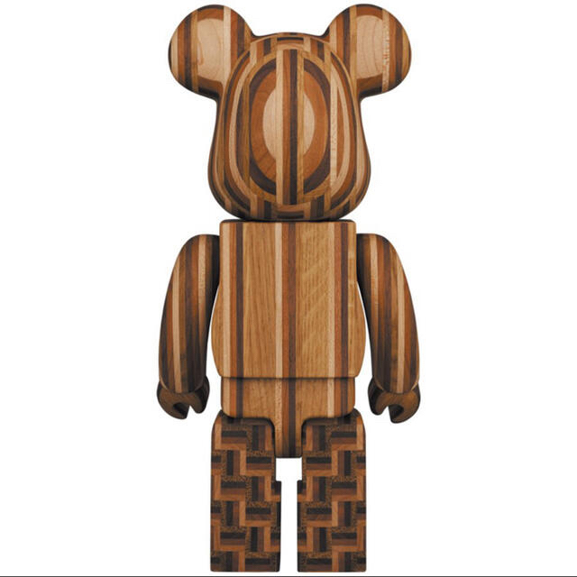 MEDICOM TOY(メディコムトイ)のBE@RBRICK カリモク 寄木 2nd 400％ エンタメ/ホビーのフィギュア(その他)の商品写真