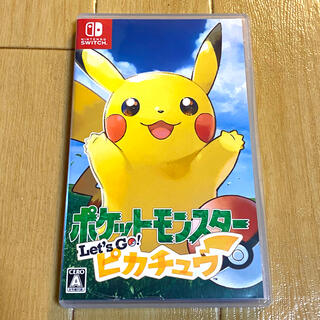 ニンテンドースイッチ(Nintendo Switch)のポケットモンスター Let's GO！ピカチュウ⚡️1個(家庭用ゲームソフト)