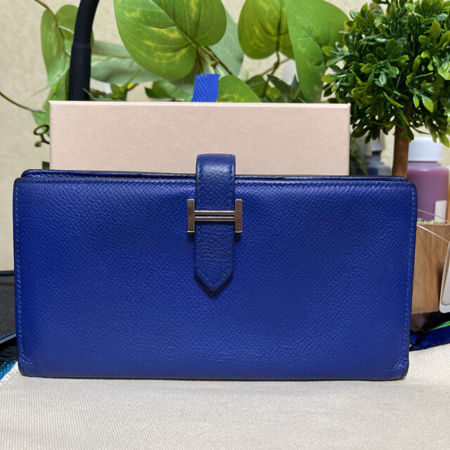 激安通販 Hermes - 極美品 エルメス ベアンスフレ ブルー