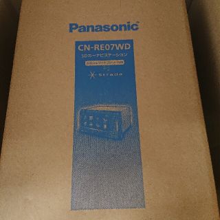 パナソニック(Panasonic)のPanasonic ナビ CN-RE07WD(カーナビ/カーテレビ)