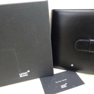 モンブラン(MONTBLANC)のMONT BLANC／モンブラン　システム手帳　美品(ペンケース/筆箱)