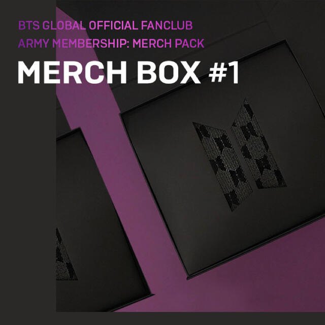 BTS MERCH BOX1 公式　グローバル　MEMBERSHIP