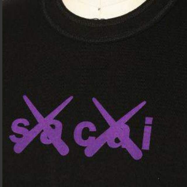最新作在庫 sacai - sacai KAWS Flock Print T-Shirtの通販 by KOB｜サカイならラクマ 定番品質保証