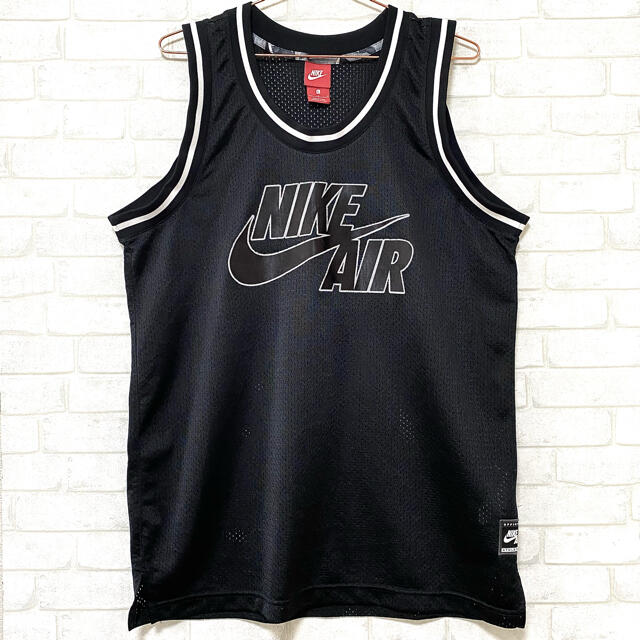 NIKE ナイキ 90s ゲームシャツ メッシュ タンクトップ バスケ ブラック