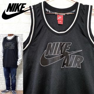 ナイキ(NIKE)のNIKE ナイキ 90s ゲームシャツ メッシュ タンクトップ バスケ ブラック(タンクトップ)