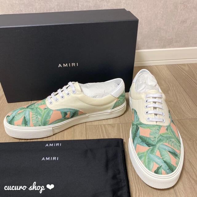 AMIRI アミリ STUDIUM LOW レザー スニーカー お得 メンズ | bca.edu.gr