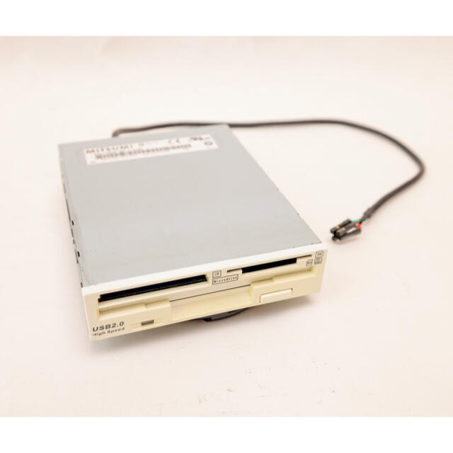 MITSUMI USB2.0カードリーダー マルチSD,FDD,SM,CF スマホ/家電/カメラのPC/タブレット(PCパーツ)の商品写真