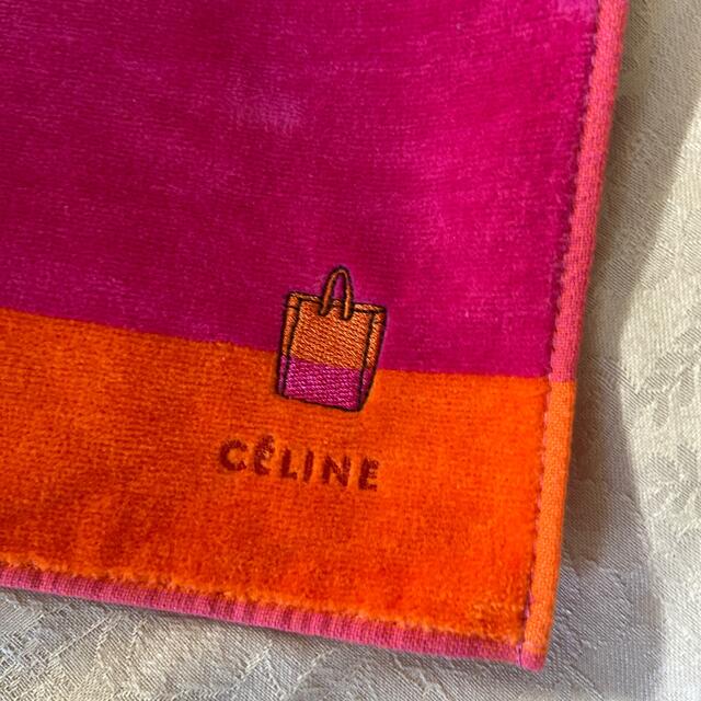 celine(セリーヌ)のセリーヌタオルハンカチ未使用 レディースのファッション小物(ハンカチ)の商品写真