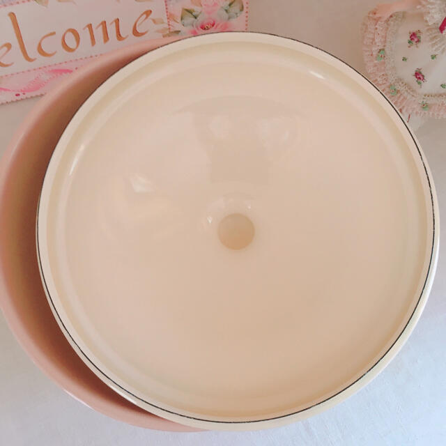 imane イマン ダイアナローズ キャセロール 両手鍋 ホーロー 美品 レア