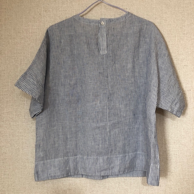 MUJI (無印良品)(ムジルシリョウヒン)の無印　麻カットソー レディースのトップス(カットソー(半袖/袖なし))の商品写真