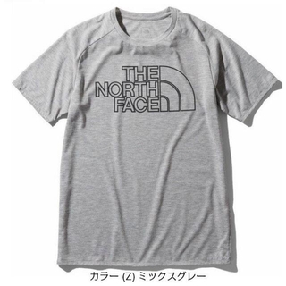 ザノースフェイス(THE NORTH FACE)の【新品】THE NORTH FACE ノースフェイス Tシャツ グレー L(Tシャツ/カットソー(半袖/袖なし))