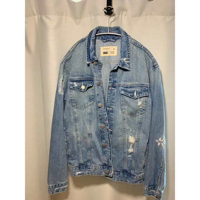 Supreme(シュプリーム)のKITH LAIGHT DENIM JACKET メンズのジャケット/アウター(Gジャン/デニムジャケット)の商品写真