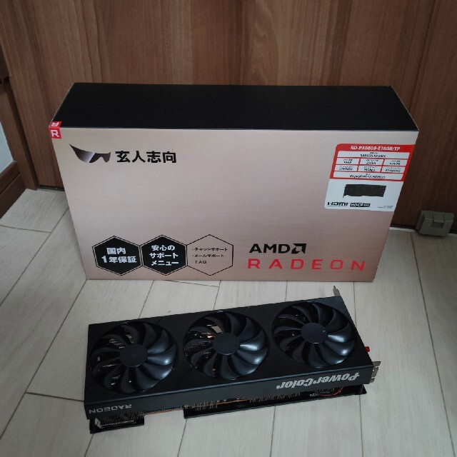 人気TOP まってぃ〜 玄人志向 RADEON RX6800 PCパーツ - concept-sol.com