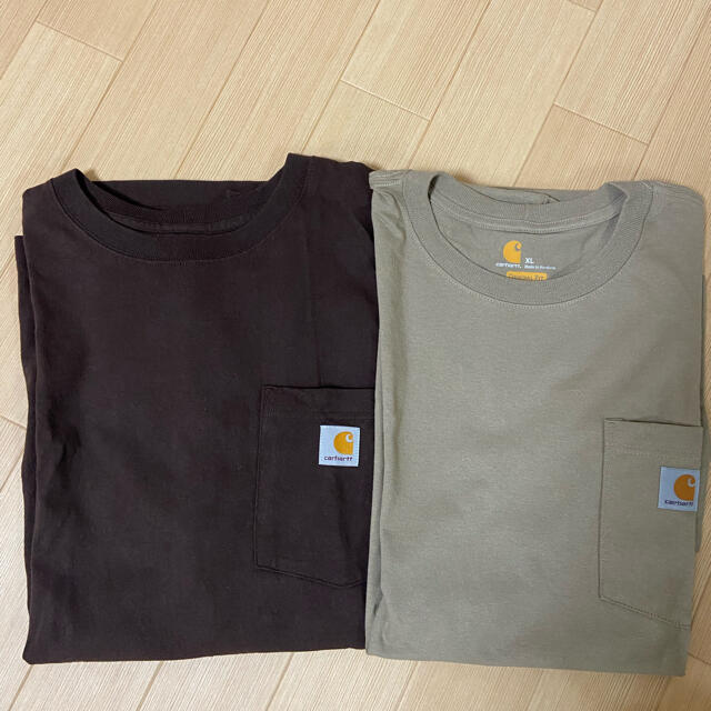 carhartt(カーハート)のカーハート carhartt Tシャツ 半袖 2枚セット メンズのトップス(Tシャツ/カットソー(半袖/袖なし))の商品写真