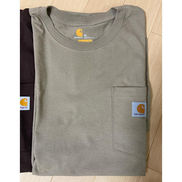 carhartt(カーハート)のカーハート carhartt Tシャツ 半袖 2枚セット メンズのトップス(Tシャツ/カットソー(半袖/袖なし))の商品写真
