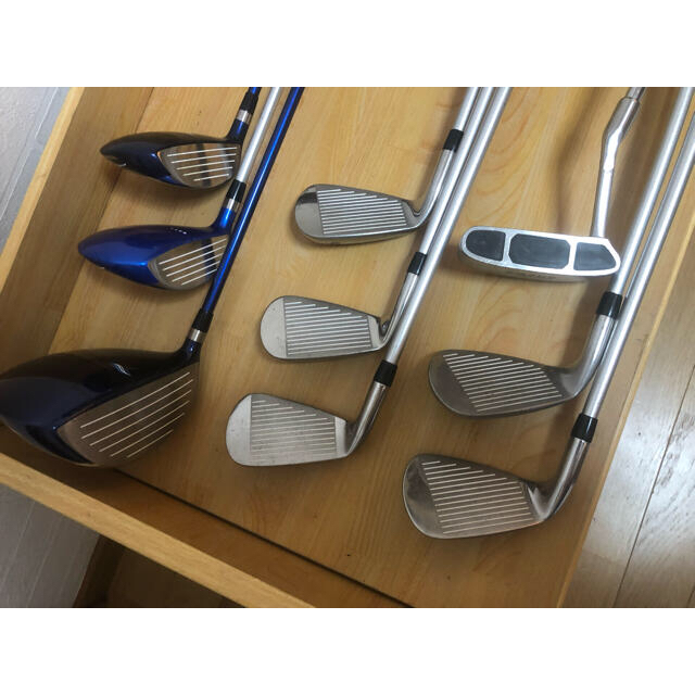 送料込 レディース ゴルフクラブセット ミズノ キャディバッグ無し 3