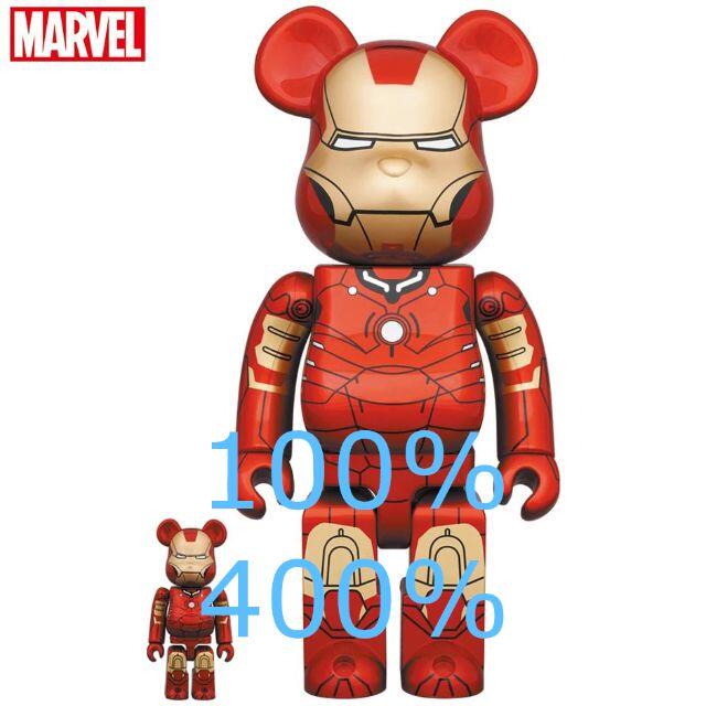 人気の春夏 Ⅲ MARK MAN IRON BE@RBRICK - TOY MEDICOM 100% 400