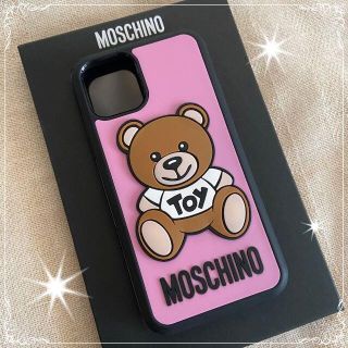 新品・キュートなベア☆MOSCHINO☆iPhone11 Pro用ケース