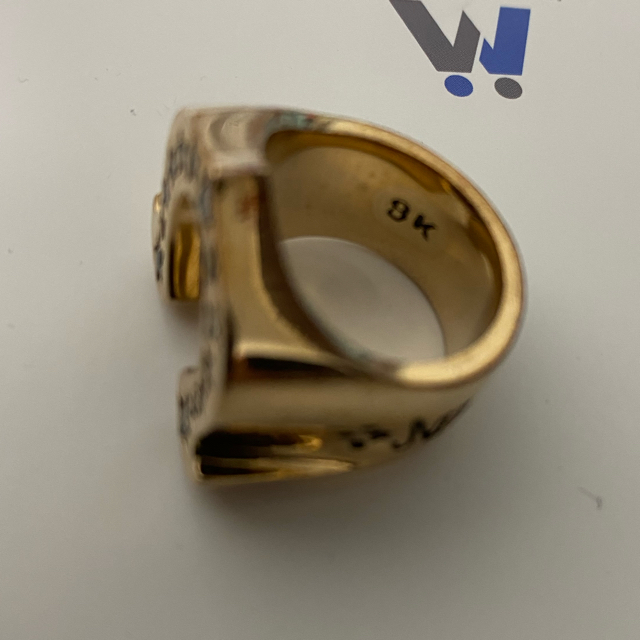 TENDERLOIN(テンダーロイン)の最安値テンダーロイン　ホースシューリング　8k キムタク メンズのアクセサリー(リング(指輪))の商品写真