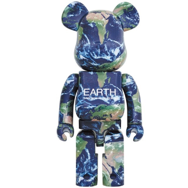 MEDICOM TOY(メディコムトイ)のれい様専用 EARTH BE@RBRICK 1000％ ベアブリック エンタメ/ホビーのフィギュア(その他)の商品写真