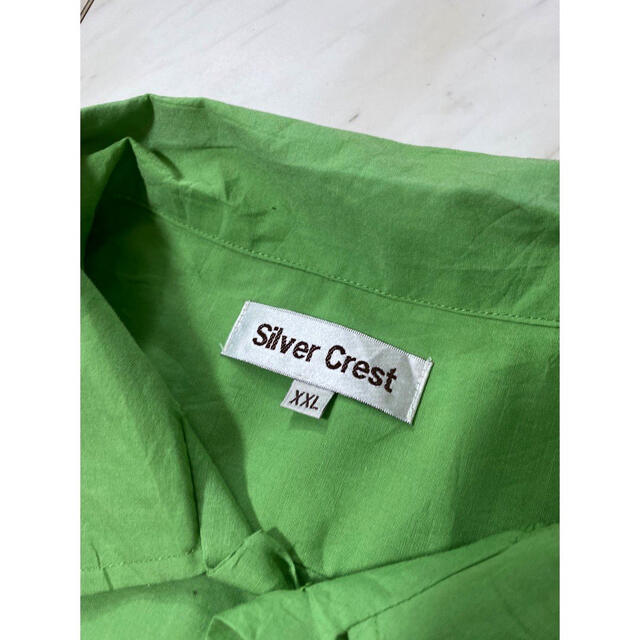 Yohji Yamamoto(ヨウジヤマモト)のvintage 90s xxl オーバーサイズ ライトグリーン キューバシャツ メンズのトップス(シャツ)の商品写真