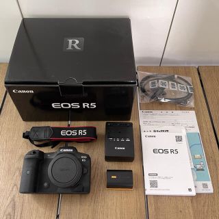 キヤノン(Canon)の■Canon EOS R5 ■超美品■使用極少(ミラーレス一眼)