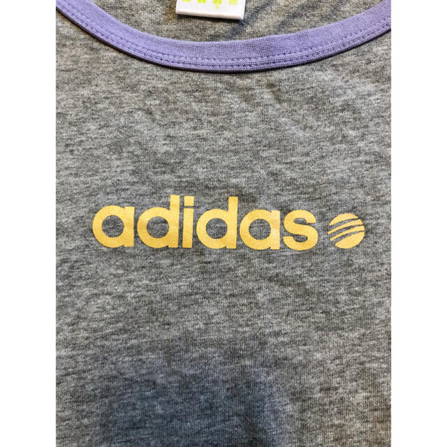 adidas(アディダス)のアディダス　adidas ロンT レディース　S size グレー レディースのトップス(Tシャツ(長袖/七分))の商品写真