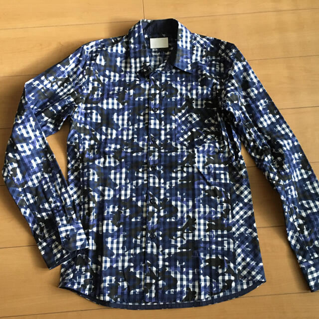 値下げ ☆ JUN HASHIMOTO ジュンハシモト カモフラージュ シャツ - シャツ