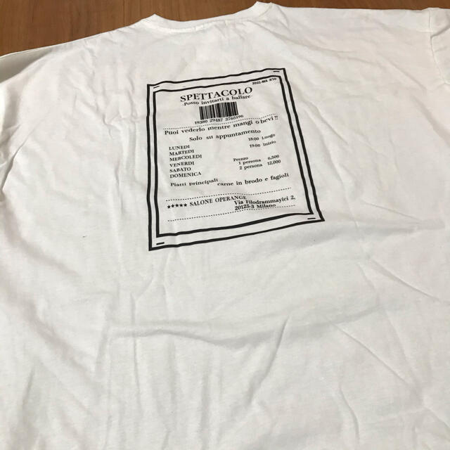 しまむら(シマムラ)のしまむら　プチプラのあや　dearful DFバックプリントTシャツ　カットソー レディースのトップス(Tシャツ(半袖/袖なし))の商品写真