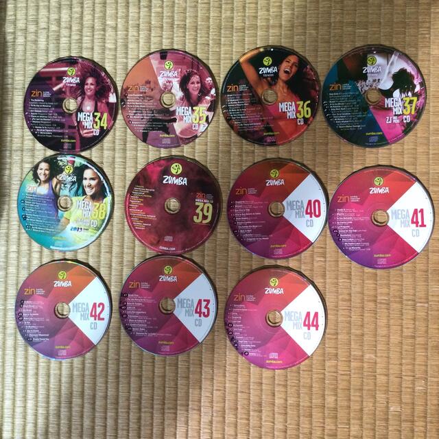 Zumba(ズンバ)の中古　ZUMBA オリジナルCD   組み合わせ自由 エンタメ/ホビーのCD(ポップス/ロック(洋楽))の商品写真