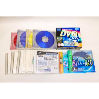 DVD 録画用ディスク詰め合せ DVD-RAM5枚,-RW,+RW,-R6枚(その他)