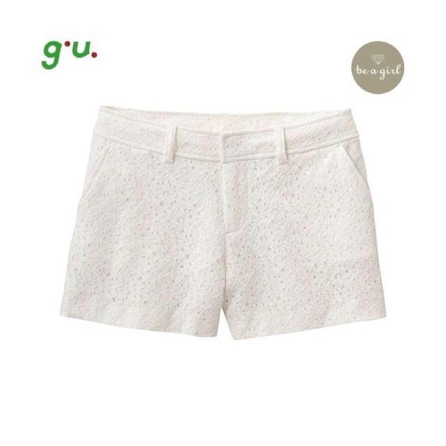 GU(ジーユー)のGU♡SWEETコラボレースショーパン レディースのパンツ(ショートパンツ)の商品写真