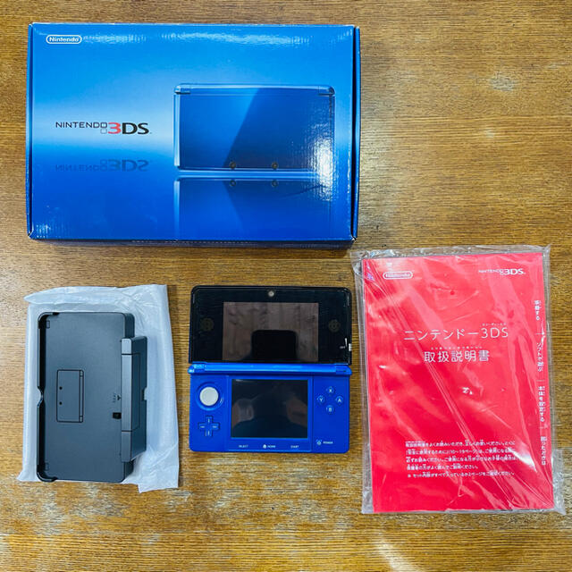 ニンテンドー3DS コバルトブルー 完品 日本初の - Nintendo Switch ニンテンドー3DS コバルトブルー 完品 日本初の - Nintendo Switch