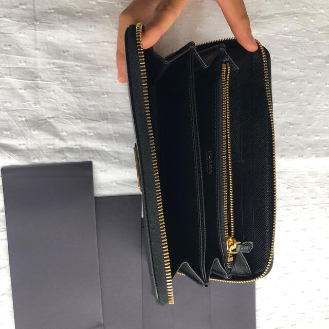 プラダ財布 ブラック 未使用品 - 財布