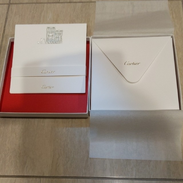 Cartier(カルティエ)のカルティエ　♡レターセット♡ ハンドメイドの文具/ステーショナリー(カード/レター/ラッピング)の商品写真