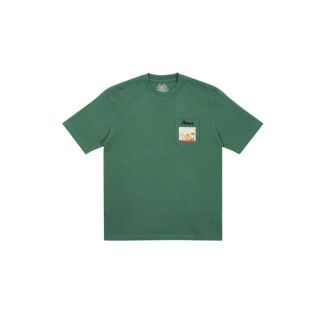 Palace Garfield Pocket T-Shirt Fern XL(Tシャツ/カットソー(半袖/袖なし))