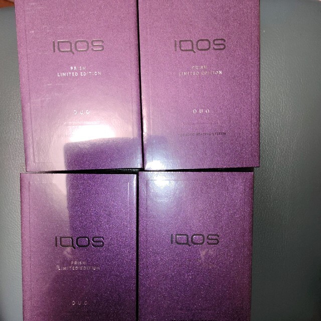 iQOS3 DUO 本体キット  フルセット限定カラー/プリズム×4個セット