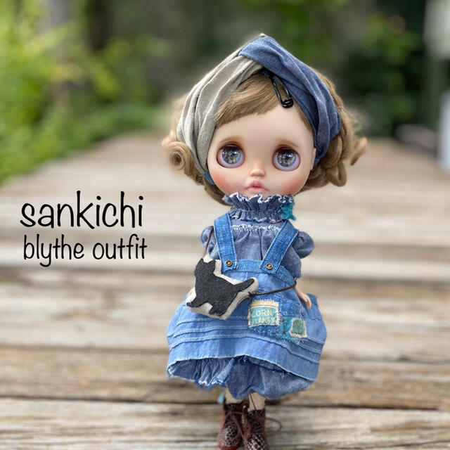 sankichiブライス　アウトフィット「ダンガリーとエプロン」blythe