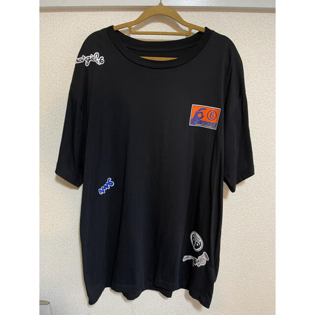 mm6maisonmargielaエムエムシックス チュールTシャツ ホワイト