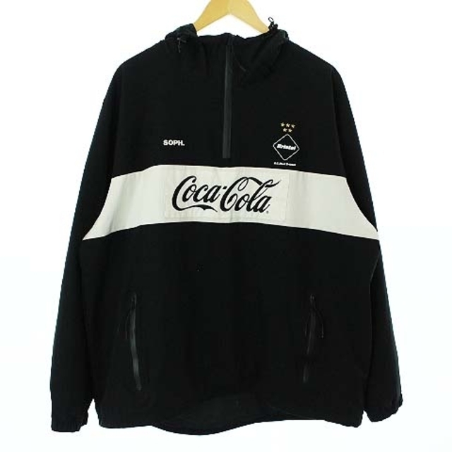 エフシーレアルブリストル コカコーラジップアノラック ハーフジップ