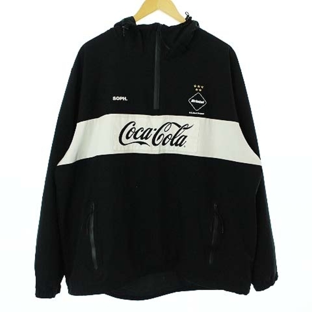 有名な高級ブランド F.C.R.B. F.C.R.B. ZIP HALF ZIP HALF オレンジ ANORAK オレンジ XL XL