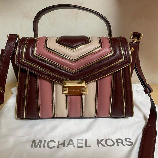 Michael ピンク ショルダーバッグ ハンドバッグの通販 by みんみん|マイケルコースならラクマ Kors - マイケルコース 国産新品
