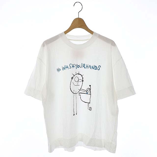 プランシー WASH YOUR HANDS Tシャツ カットソー 半袖 プリント