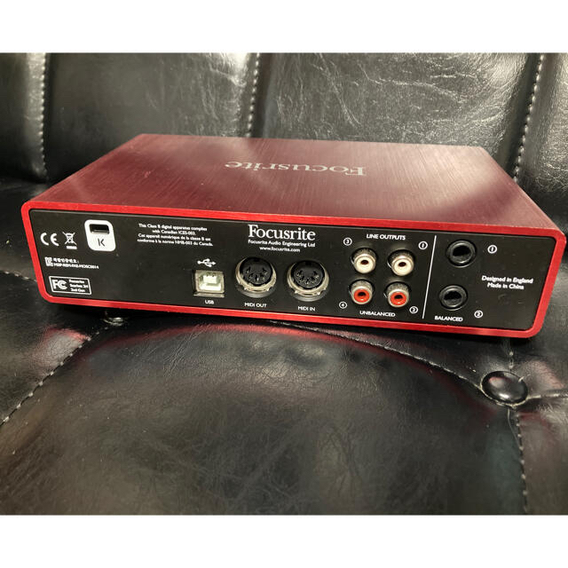 ジャンク　FOCUSRITE Scarlett 2i4 G2 2