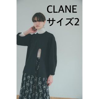 ステュディオス(STUDIOUS)の【CLANE クラネ】ARCH CUT DOUBLE CLOTH TOPS 黒(シャツ/ブラウス(長袖/七分))