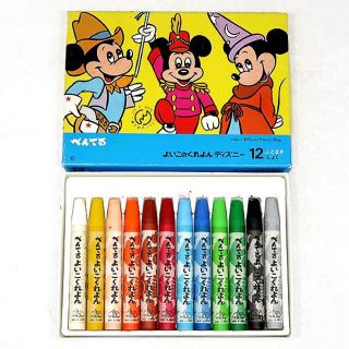 ディズニー(Disney)のレア！ ぺんてる Disney ディズニー ミッキーマウス よいこくれよん(クレヨン/パステル)