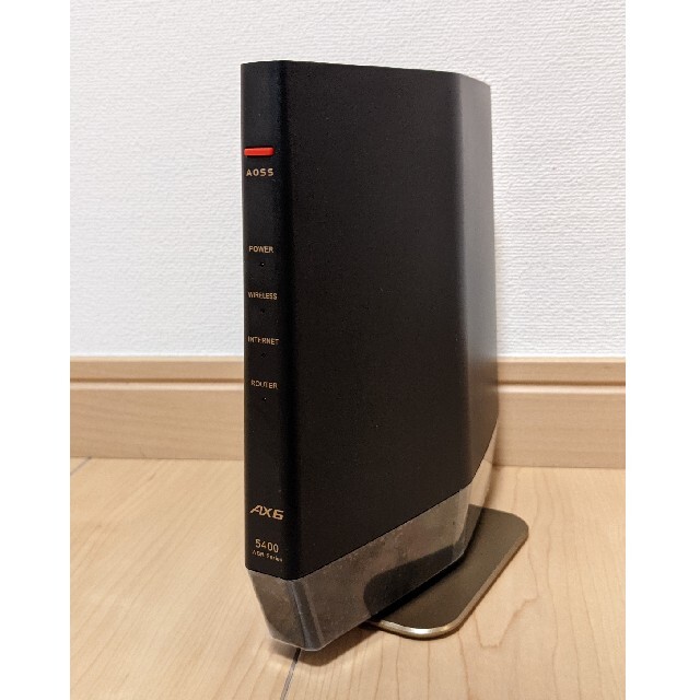 PC/タブレットバッファローWiFiルーター AirStation WSR-5400AX6-MB